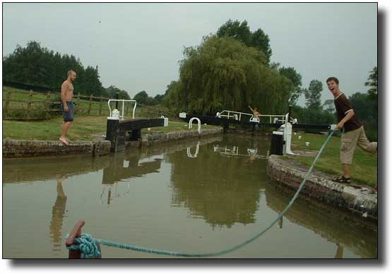 Me, Zach and Joe opening a lock