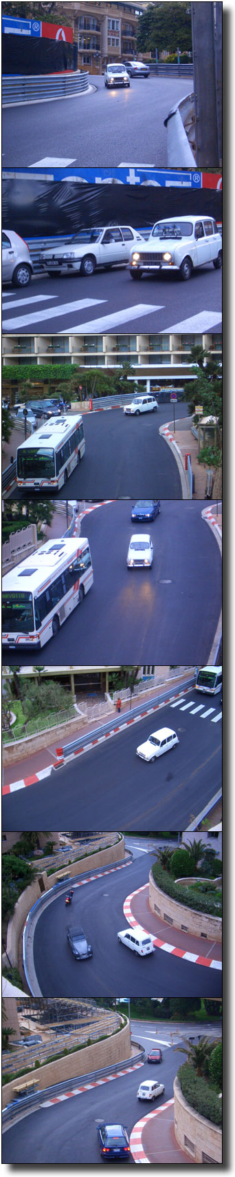 Negotiating the infamous Monaco hairpin