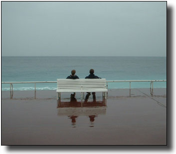 The real Promenade Des Anglais in April